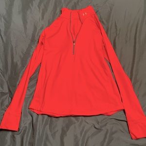 Under armour, peach/pink, long sleeve